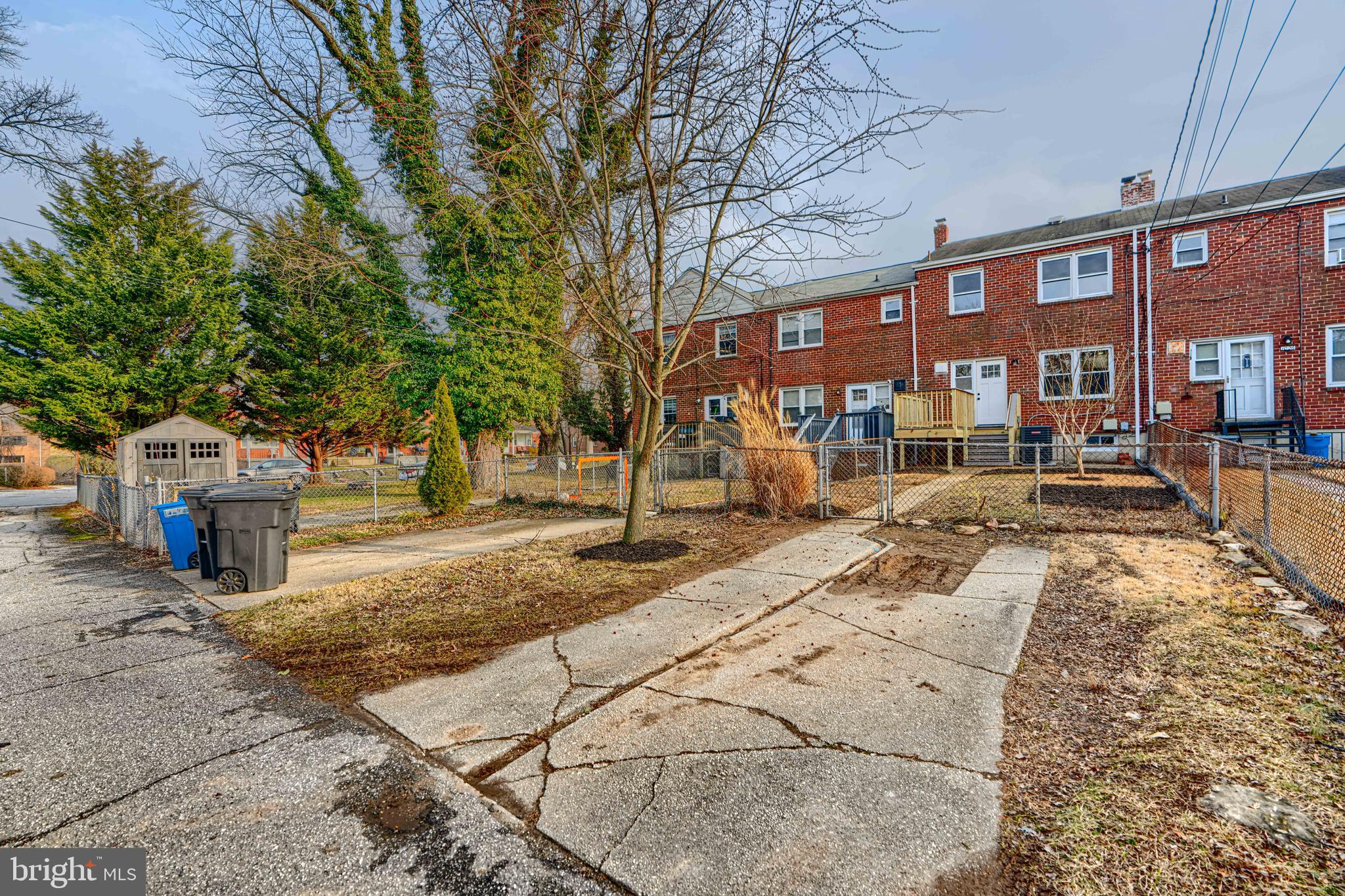 1028 Winsford Road Towson, MD 21204 - Photo 55 of 59 Backyard with parking