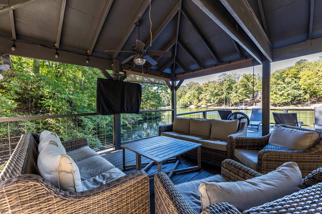 94 Hidden Trail Hamilton, GA 31811 - Photo 30 of 46 a outdoor living space with furniture and garden view