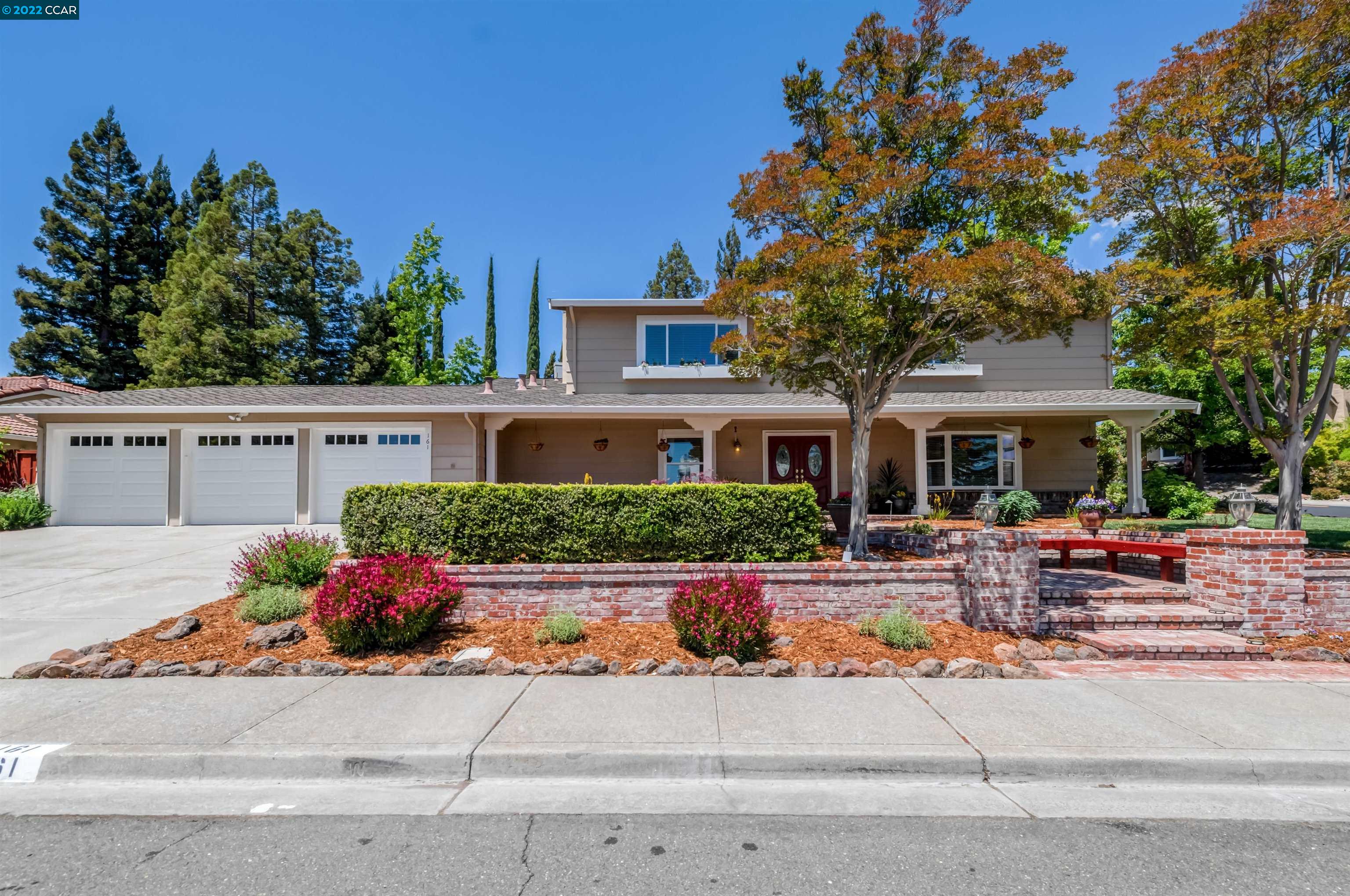 161 Arapaho Circle San Ramon, CA 94583 - Photo 1 of 1 a front view of house with yard