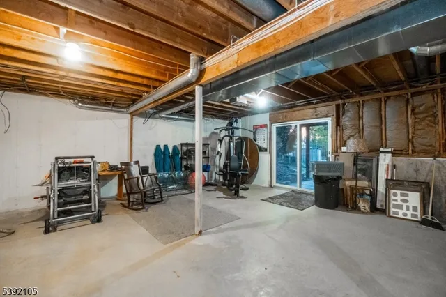 a view of storage and utility room