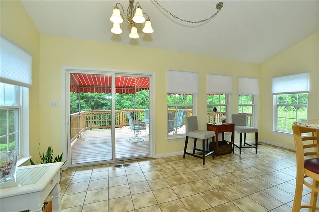 227 Field Club Circle McKees Rocks, PA 15136 - Photo 12 of 25 Morning Room - With access to deck area (20x16)with seasonal awning.