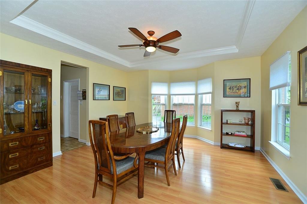 227 Field Club Circle McKees Rocks, PA 15136 - Photo 3 of 25 Formal Dining Room - With Trey Ceilings and BayWindowFormal Dining