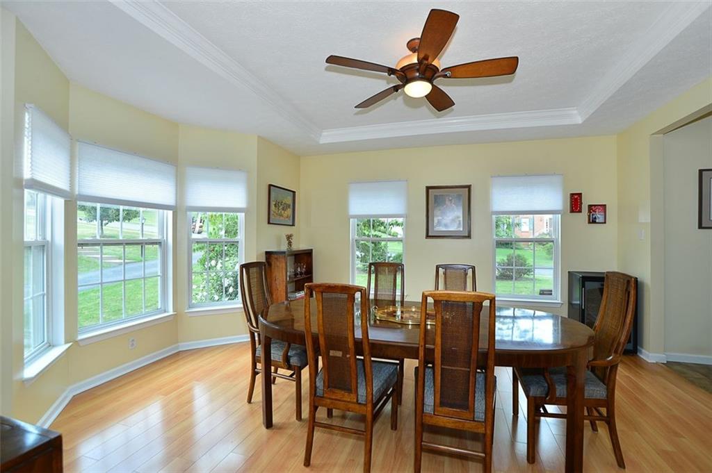 227 Field Club Circle McKees Rocks, PA 15136 - Photo 4 of 25 Formal Dining Room - With Trey Ceilings and BayWindow