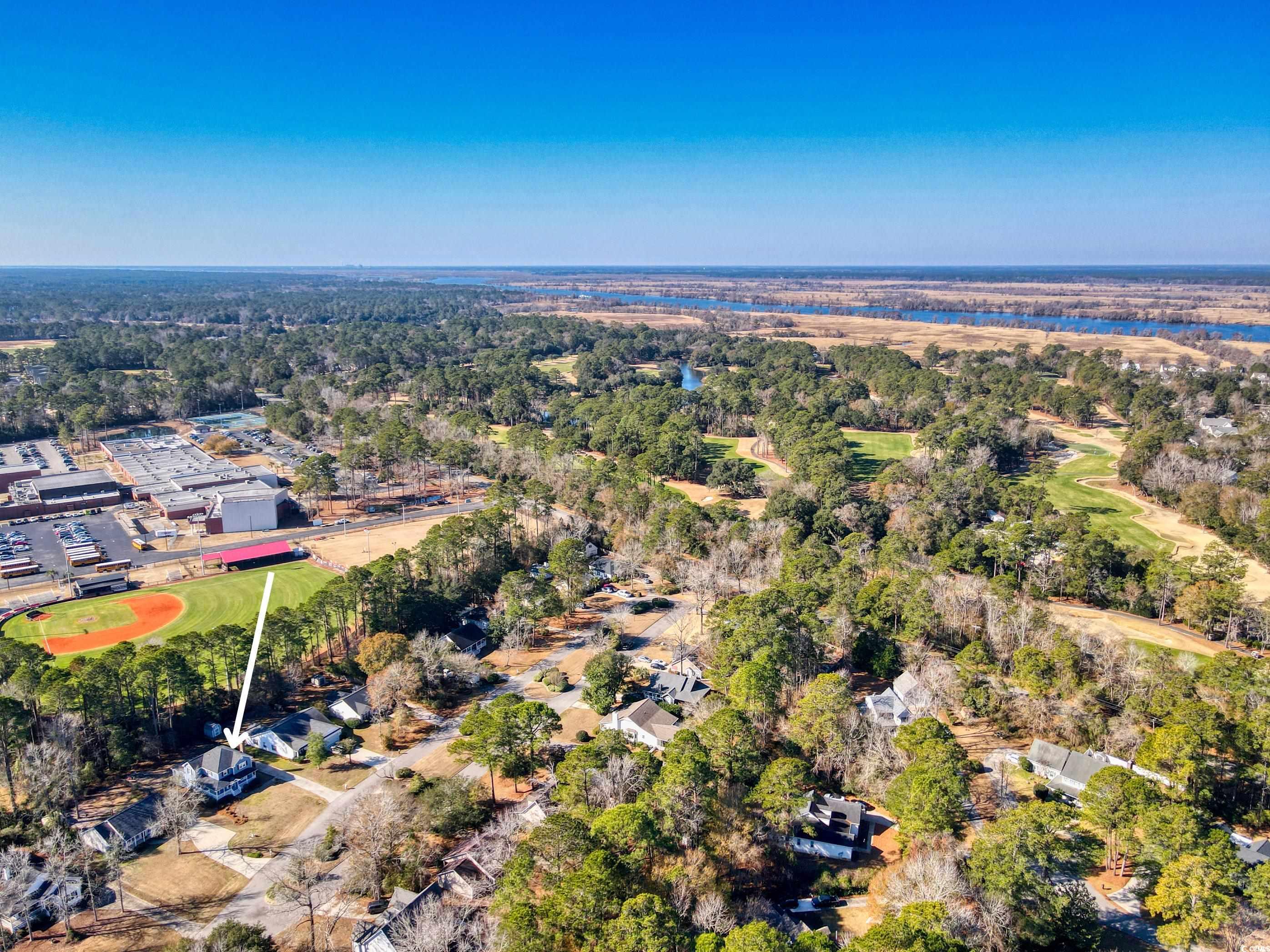 116 Great Lakes Road Pawleys Island, SC 29585 - Photo 32 of 37 Bird's eye view