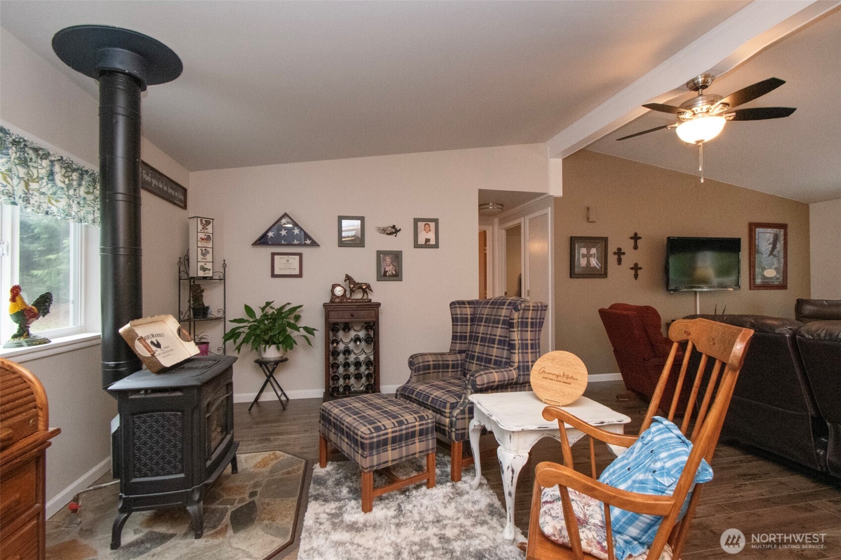 141 Lavender Ridge Lane Sequim, WA 98382 - Photo 11 of 40 a living room with furniture and a chandelier