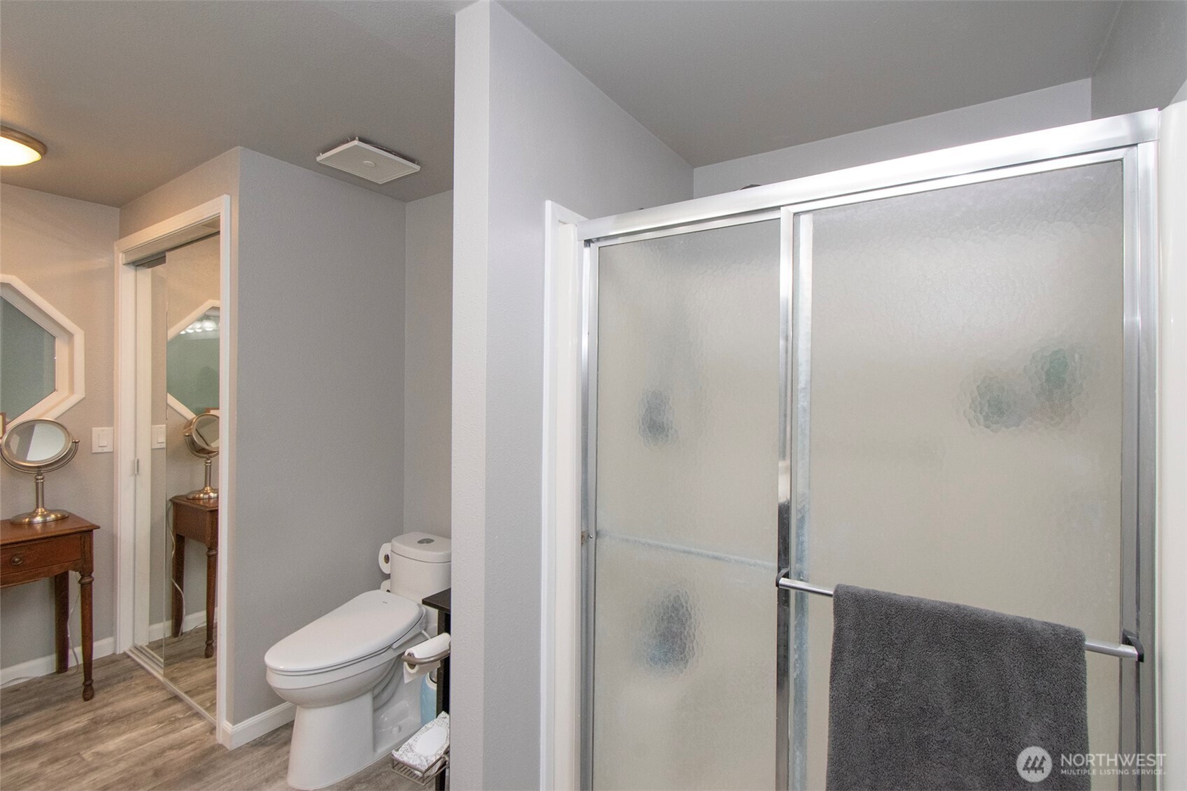 141 Lavender Ridge Lane Sequim, WA 98382 - Photo 25 of 40 a bathroom with a shower and a toilet
