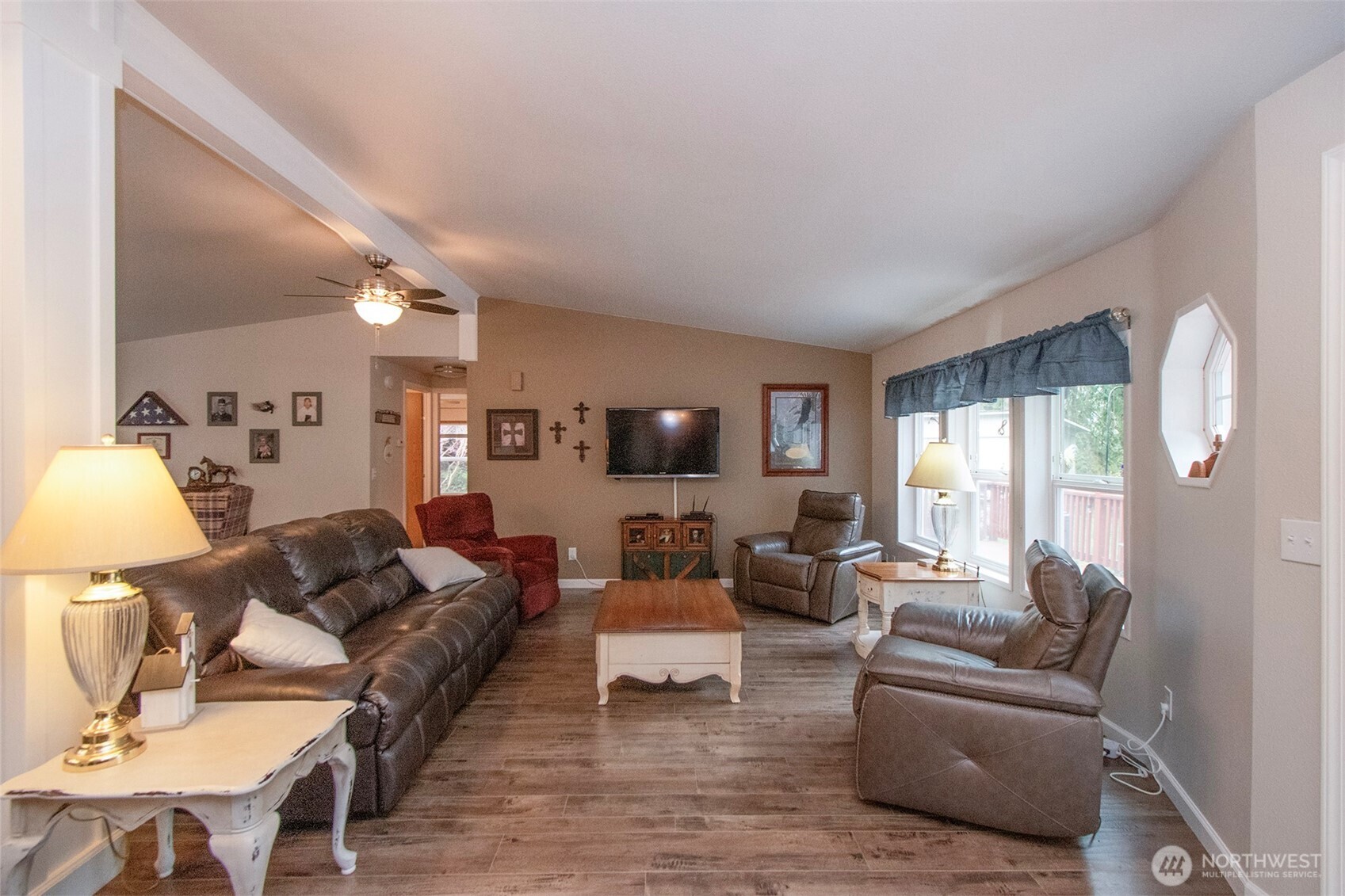 141 Lavender Ridge Lane Sequim, WA 98382 - Photo 8 of 40 a living room with furniture or couch and a window