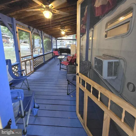 a view of an outdoor space with seating area