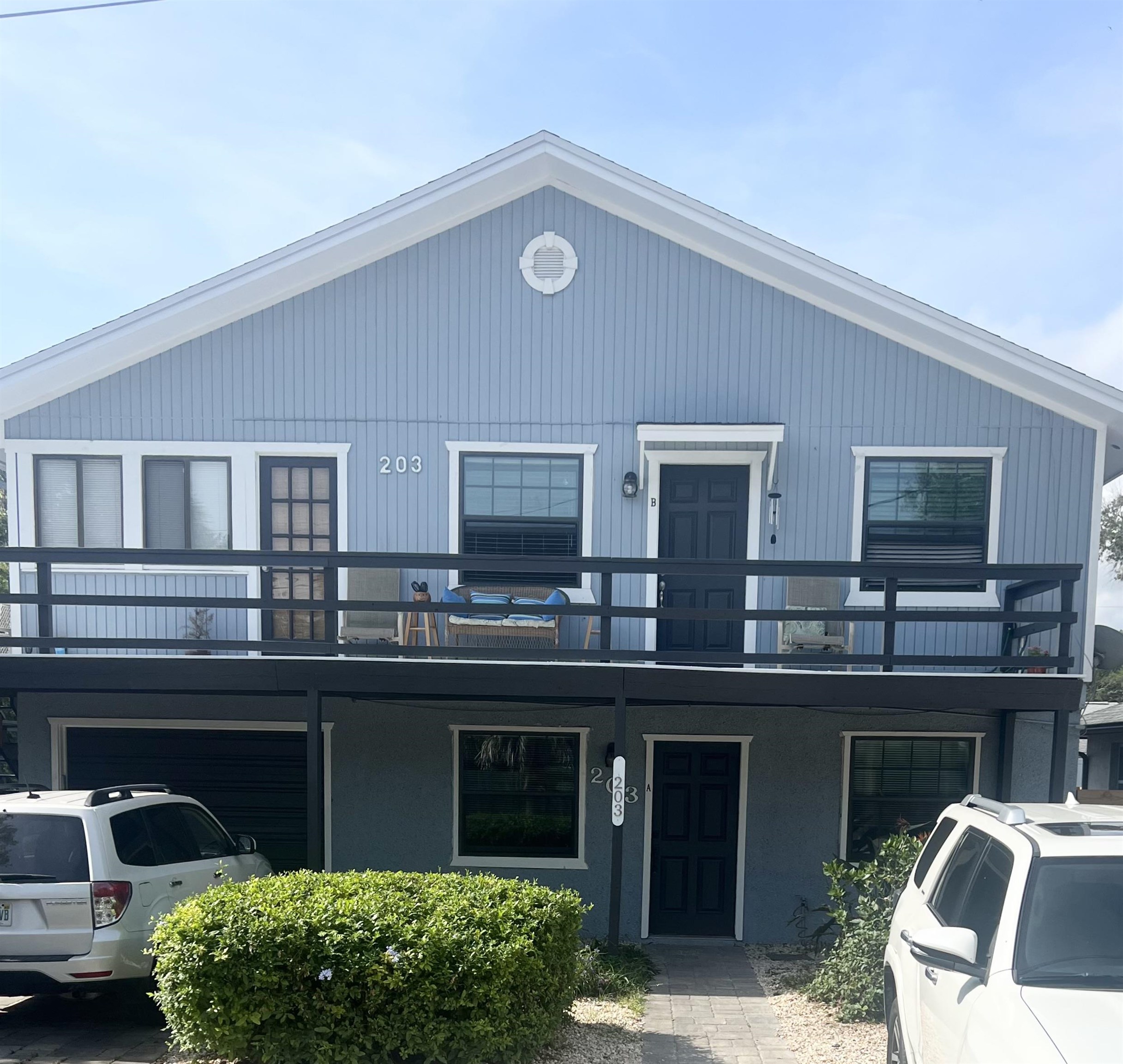 203 6th Street, Unit A St. Augustine, FL 32080 - Photo 19 of 21 a house view with a outdoor space