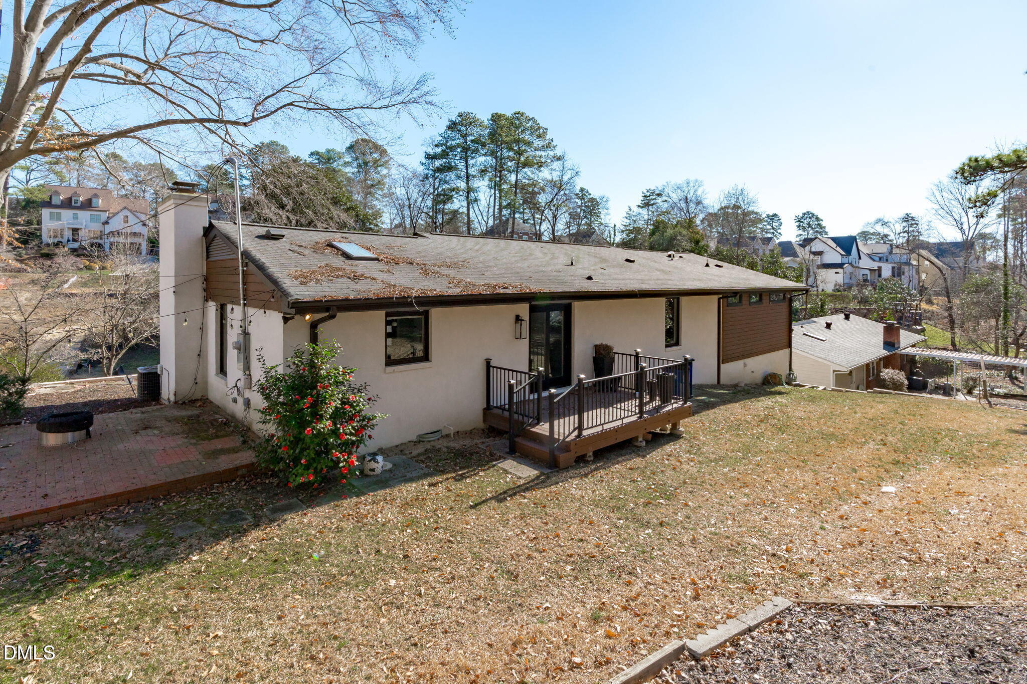 3513 Brook Drive Raleigh, NC 27609 - Photo 51 of 61 a view of a house with backyard and sitting area