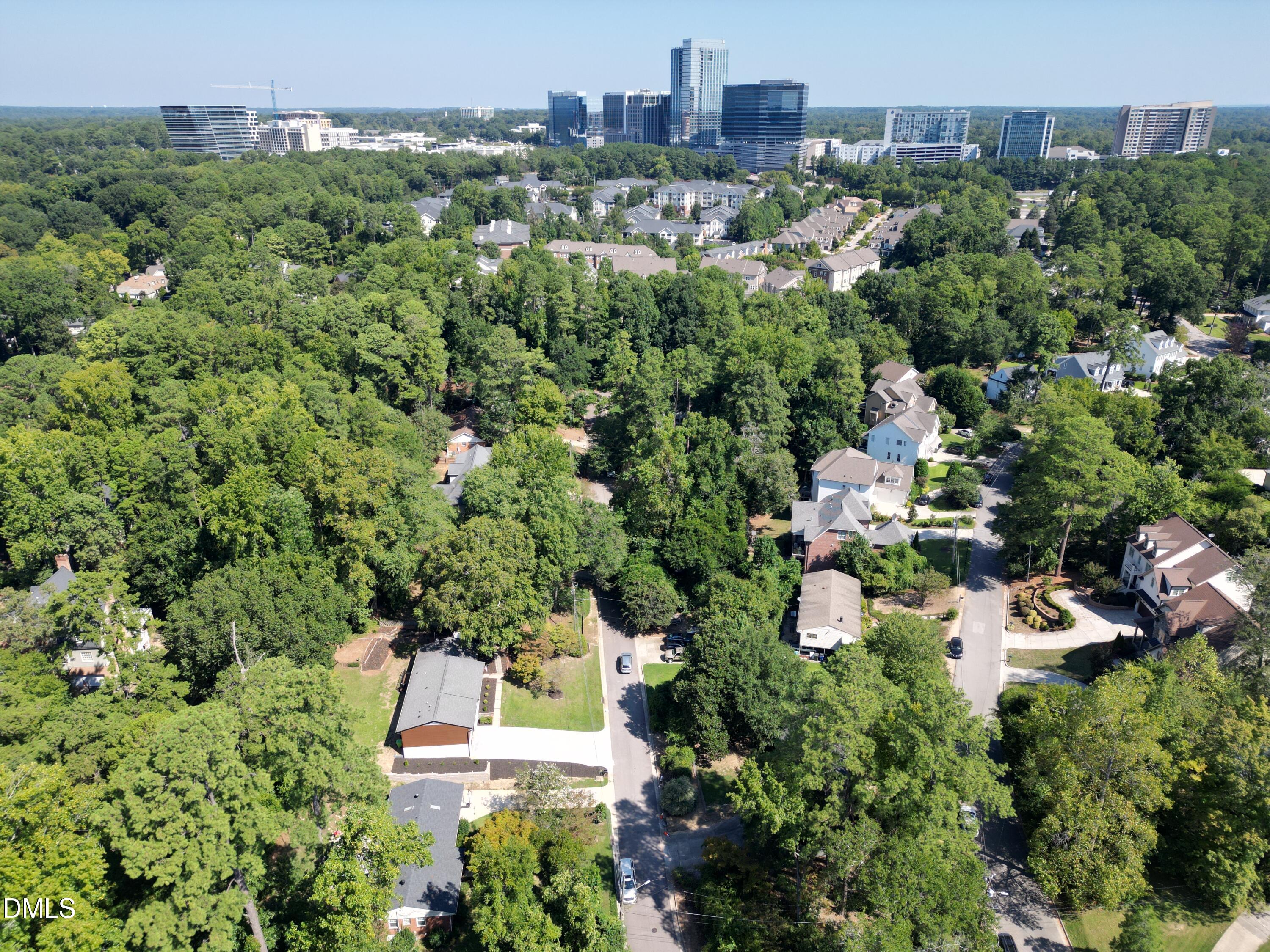3513 Brook Drive Raleigh, NC 27609 - Photo 56 of 61 an aerial view of multiple house
