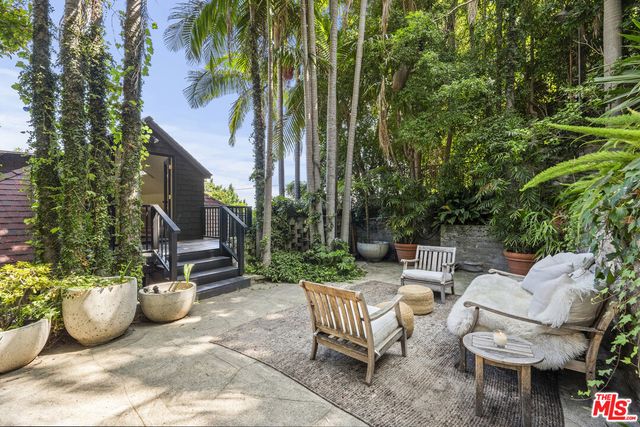 a view of outdoor space and deck