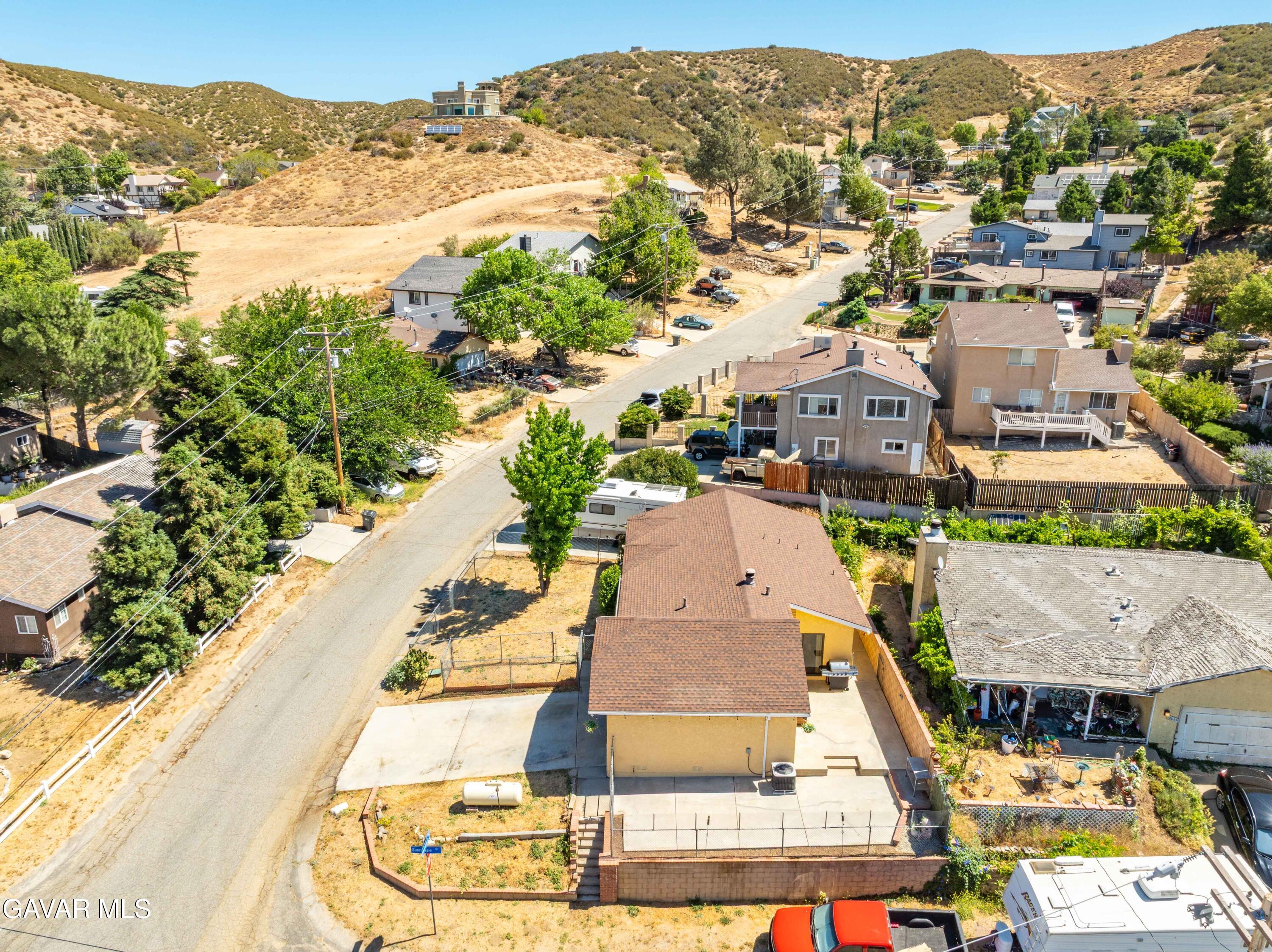 43230 Lookabout Road Lake Hughes, CA 93532 - Photo 32 of 35 an aerial view of a house