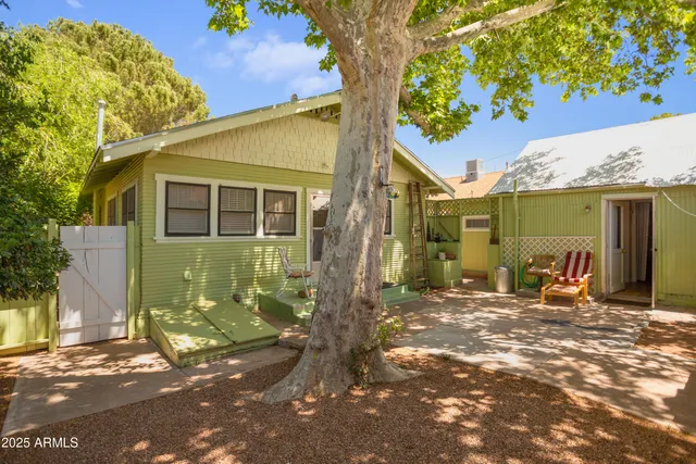 a view of a small house