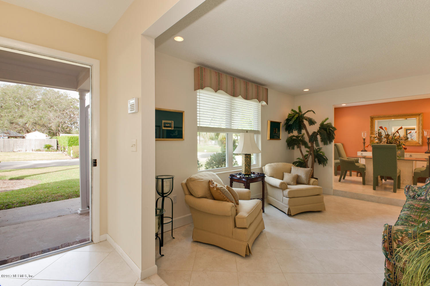 4 Amberjack Road Ponte Vedra Beach, FL 32082 - Photo 5 of 32 a living room with furniture and a large window