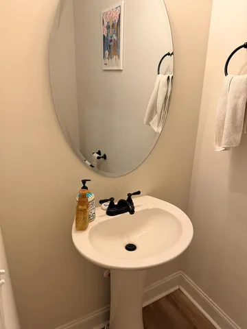 a view of a hallway with a elevator