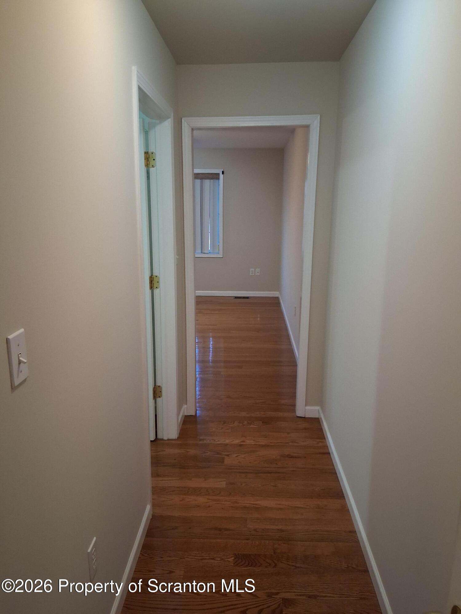 512 South Keyser Avenue Scranton, PA 18504 - Photo 28 of 42 a view of hallway with wooden floor