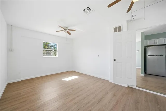 wooden floor in an empty room