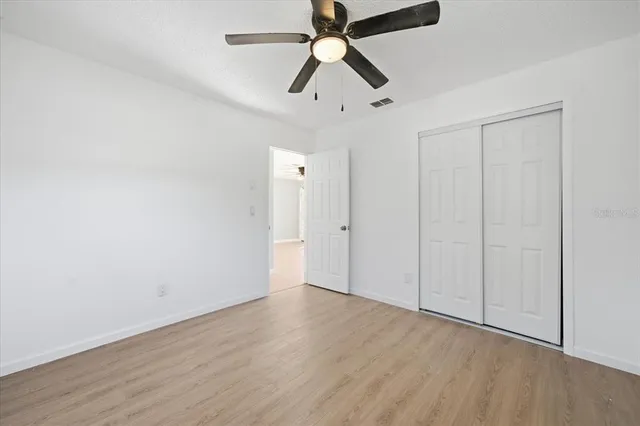 wooden floor in an empty room