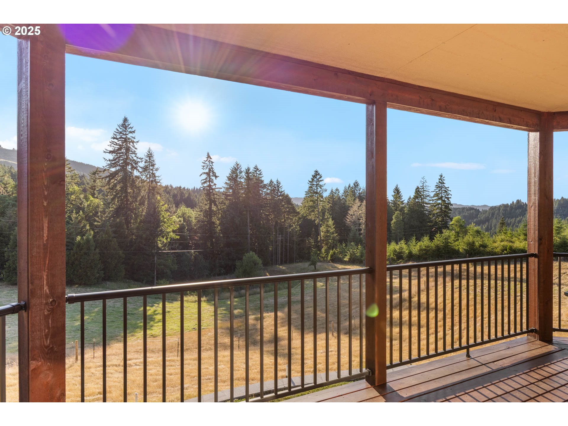 6477 Elkhead Road Yoncalla, OR 97499 - Photo 5 of 35 a view of balcony