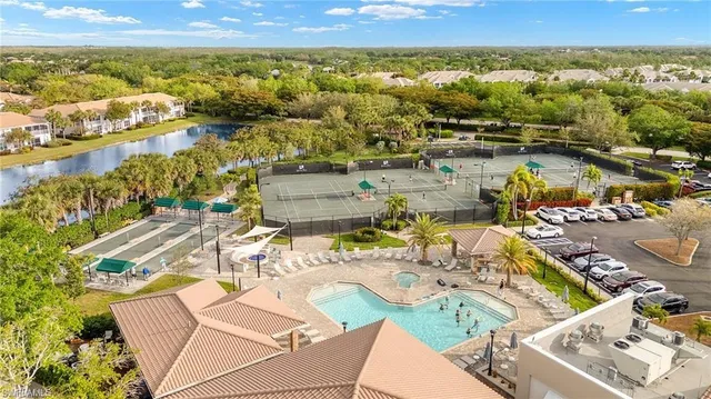 a view of a city with an ocean