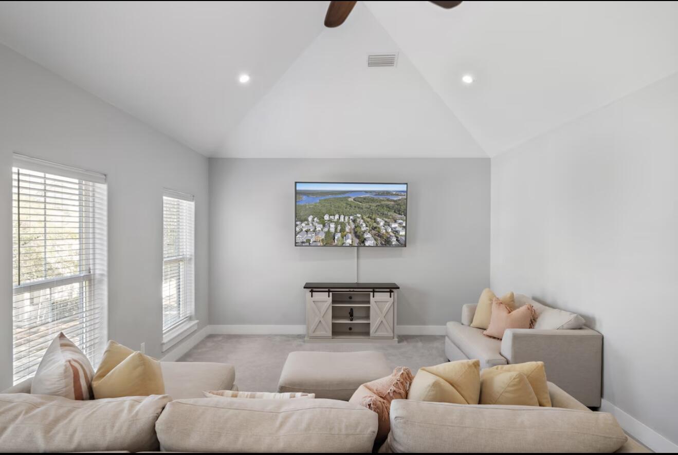 37 Grande Pointe Drive Inlet Beach, FL 32461 - Photo 21 of 58 a living room with furniture and window