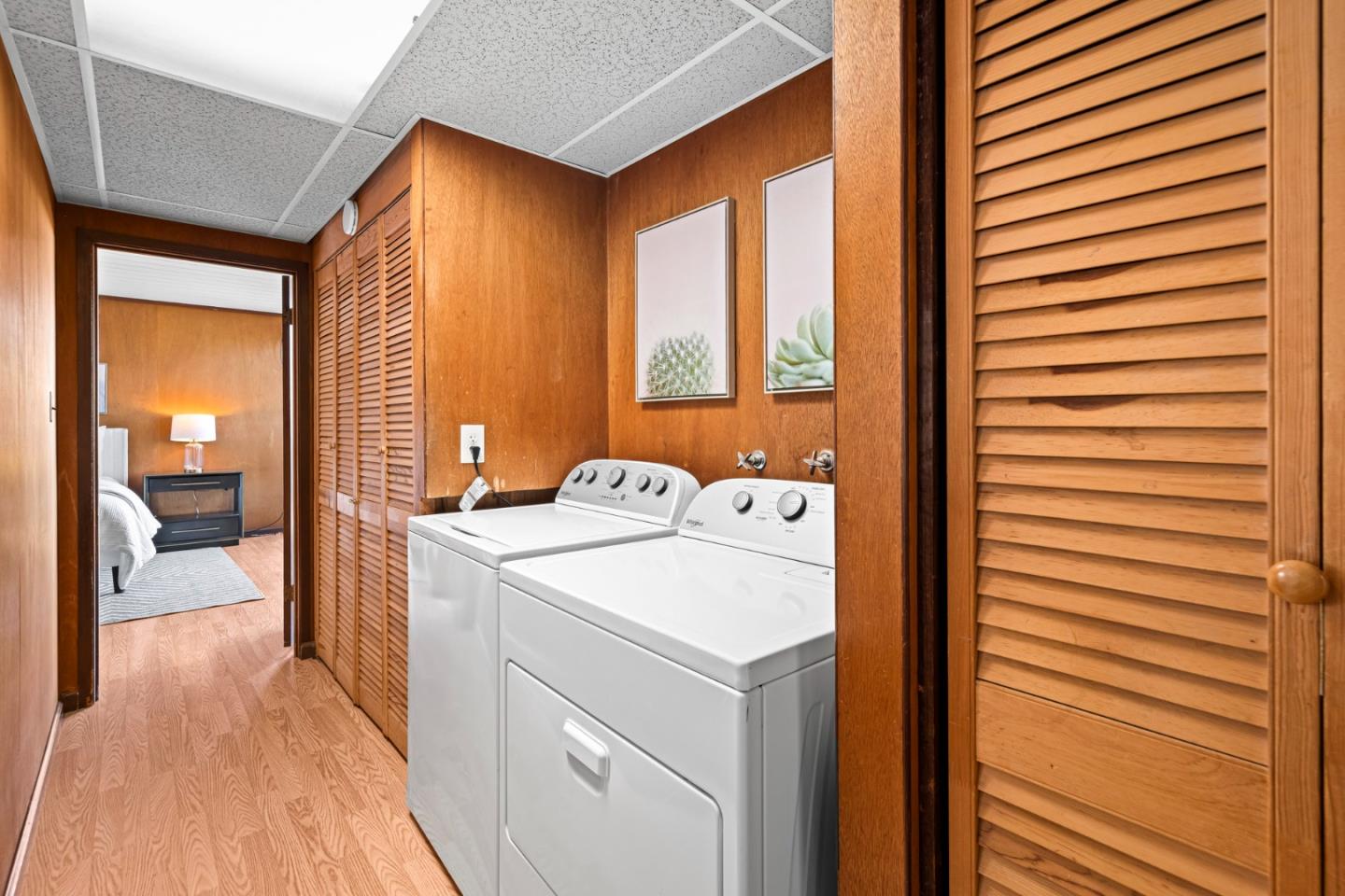 653 Edna Way San Mateo, CA 94402 - Photo 14 of 41 a utility room with dryer and washer
