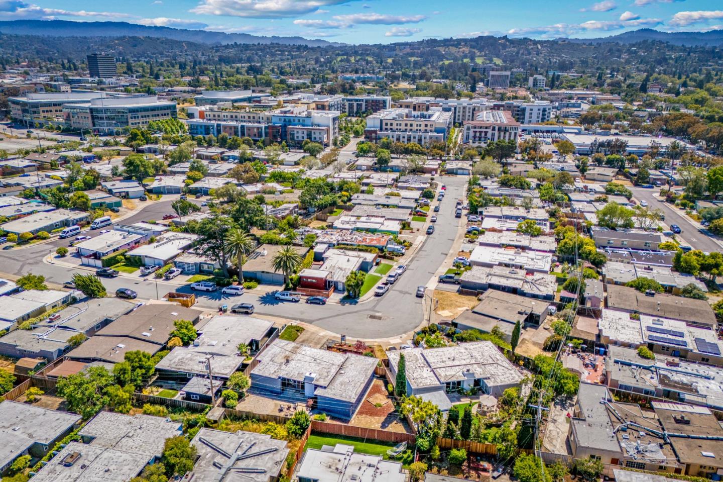 653 Edna Way San Mateo, CA 94402 - Photo 39 of 41 an aerial view of a city