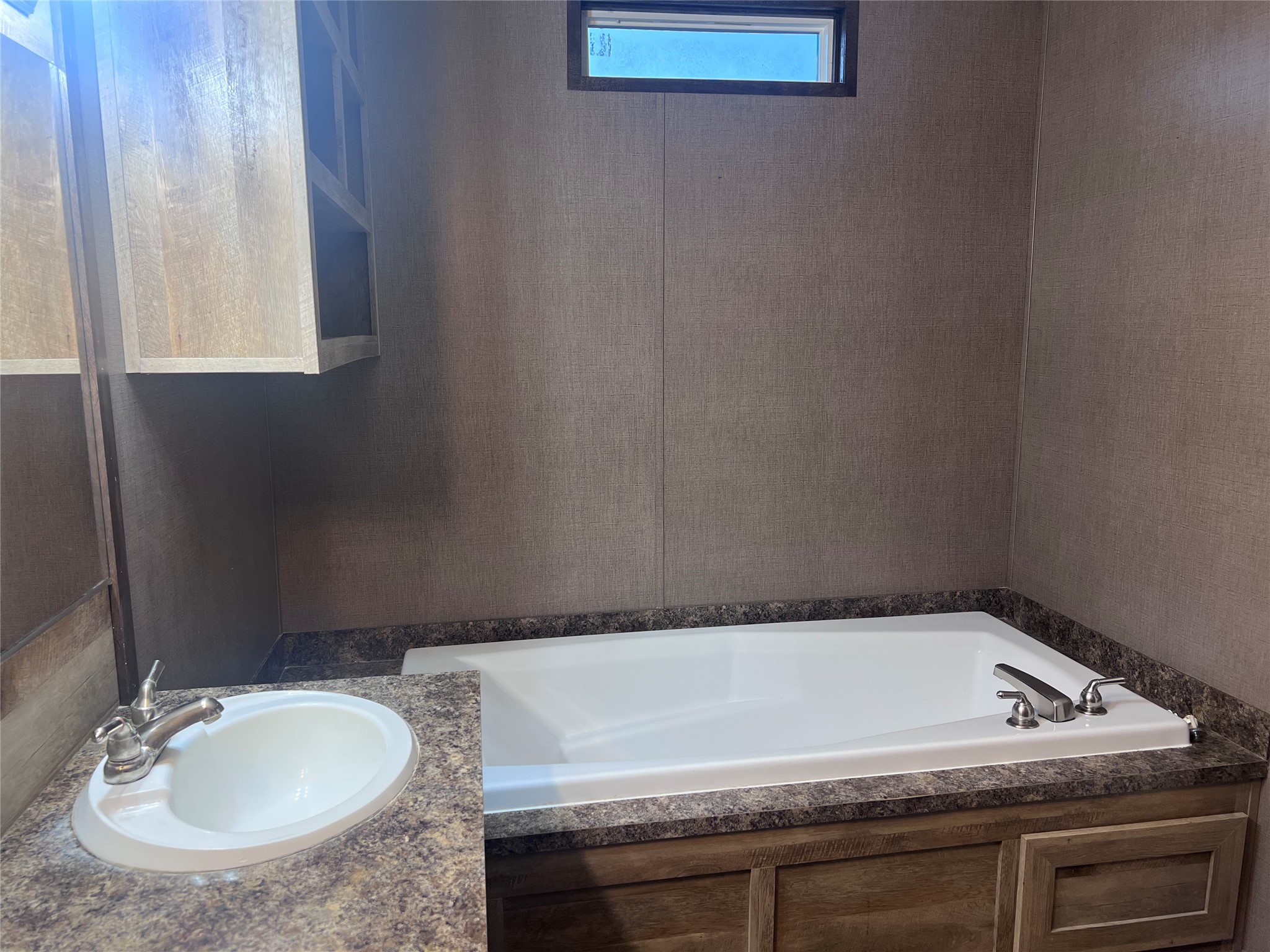 19645 Nordt Road Damon, TX 77430 - Photo 46 of 50 a bathroom with a sink and a mirror