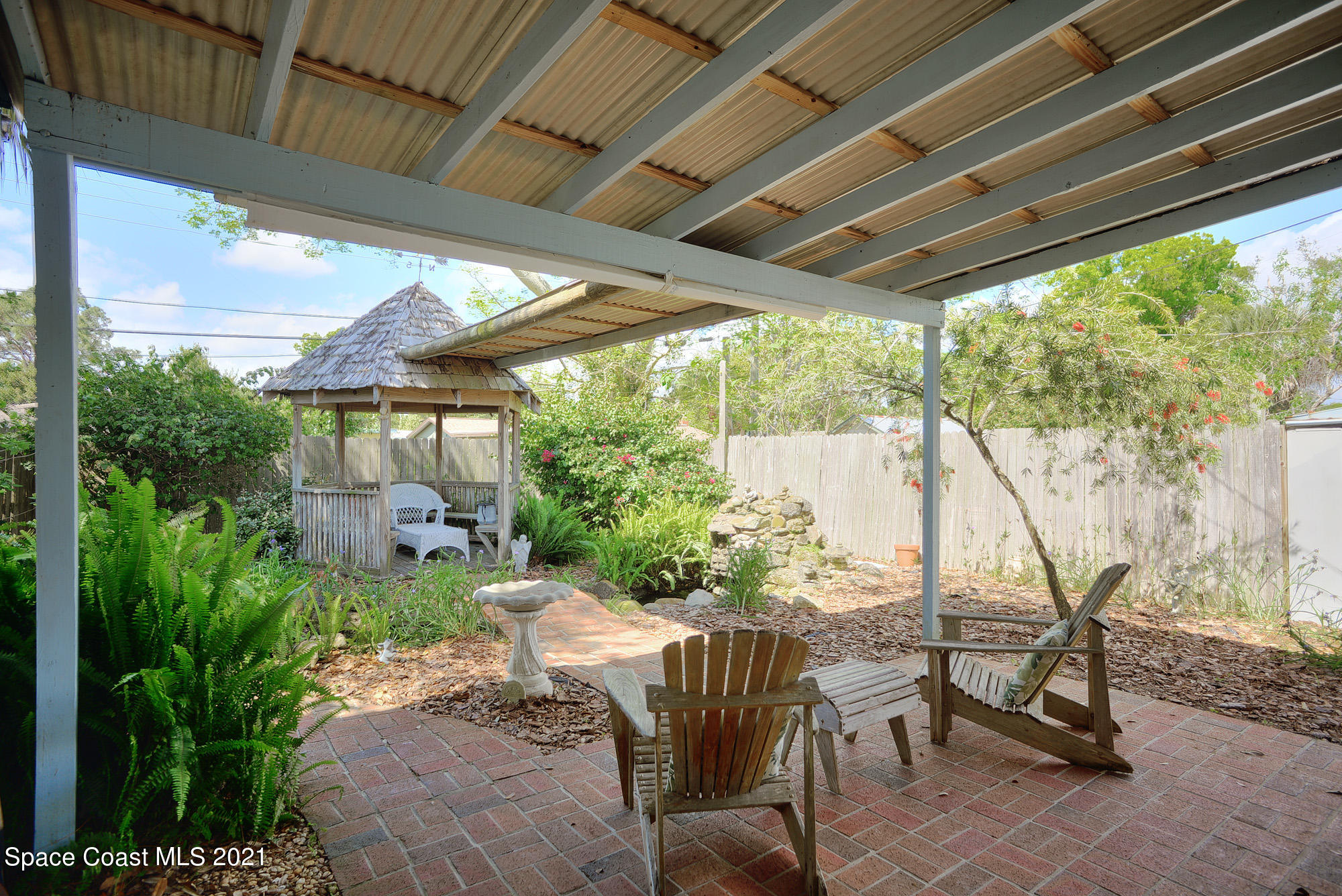 2409 Cherbourg Road Cocoa, FL 32926 - Photo 16 of 21 covered porch