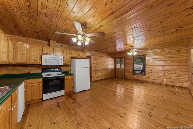 a view of a kitchen with a stove