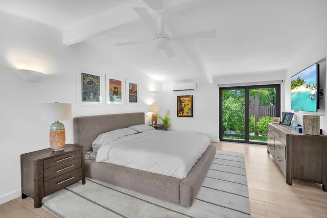 a potted plant sitting in front of a house