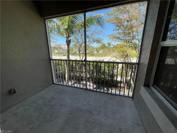 a view of a room with an empty space