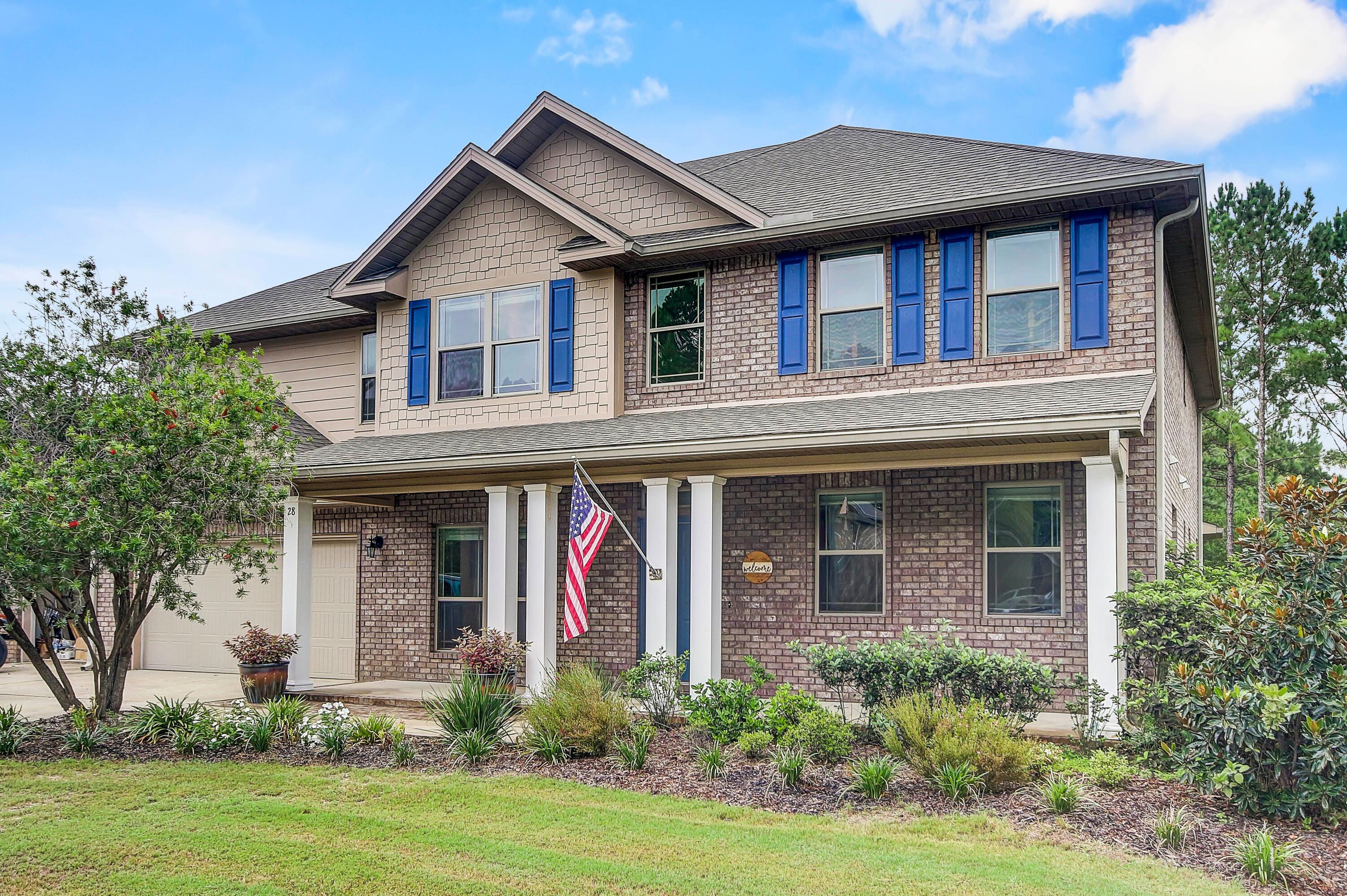 28 Haven Way Freeport, FL 32439 - Photo 42 of 50 front view of a house with a yard