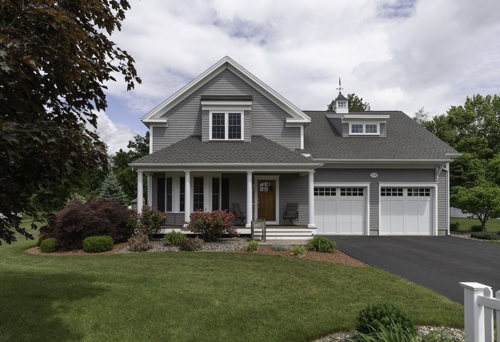 2 Chatham Way South Hadley, MA 01075 - Photo 2 of 40 a front view of a house with a yard