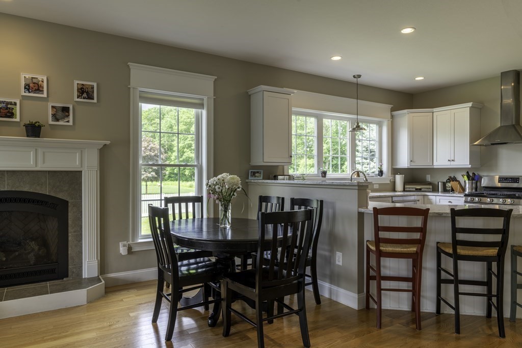 2 Chatham Way South Hadley, MA 01075 - Photo 10 of 40 a view of a dining room with furniture window and wooden floor