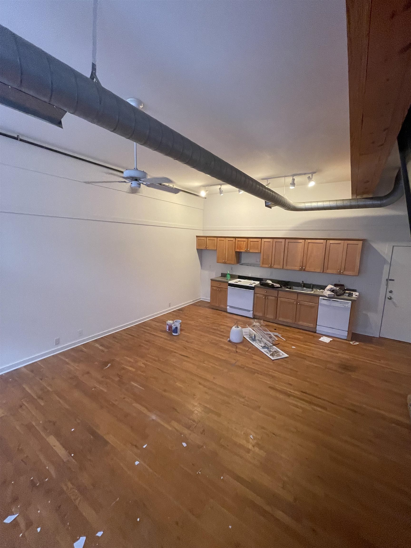 1017 Jefferson Street, Unit 321 Hoboken, NJ 07030 - Photo 5 of 10 a room with wooden floor