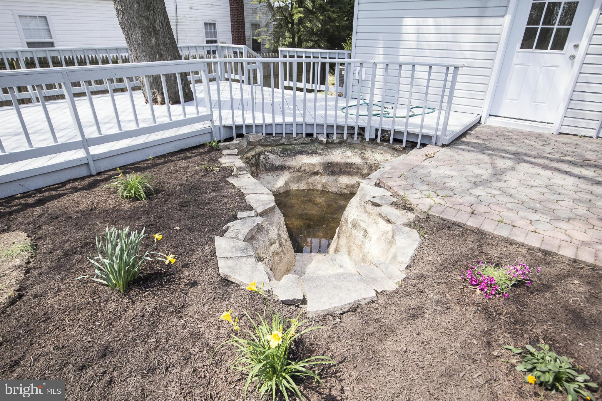 7 Delight Road Reisterstown, MD 21136 - Photo 25 of 28 Exterior Rear Koi Pond