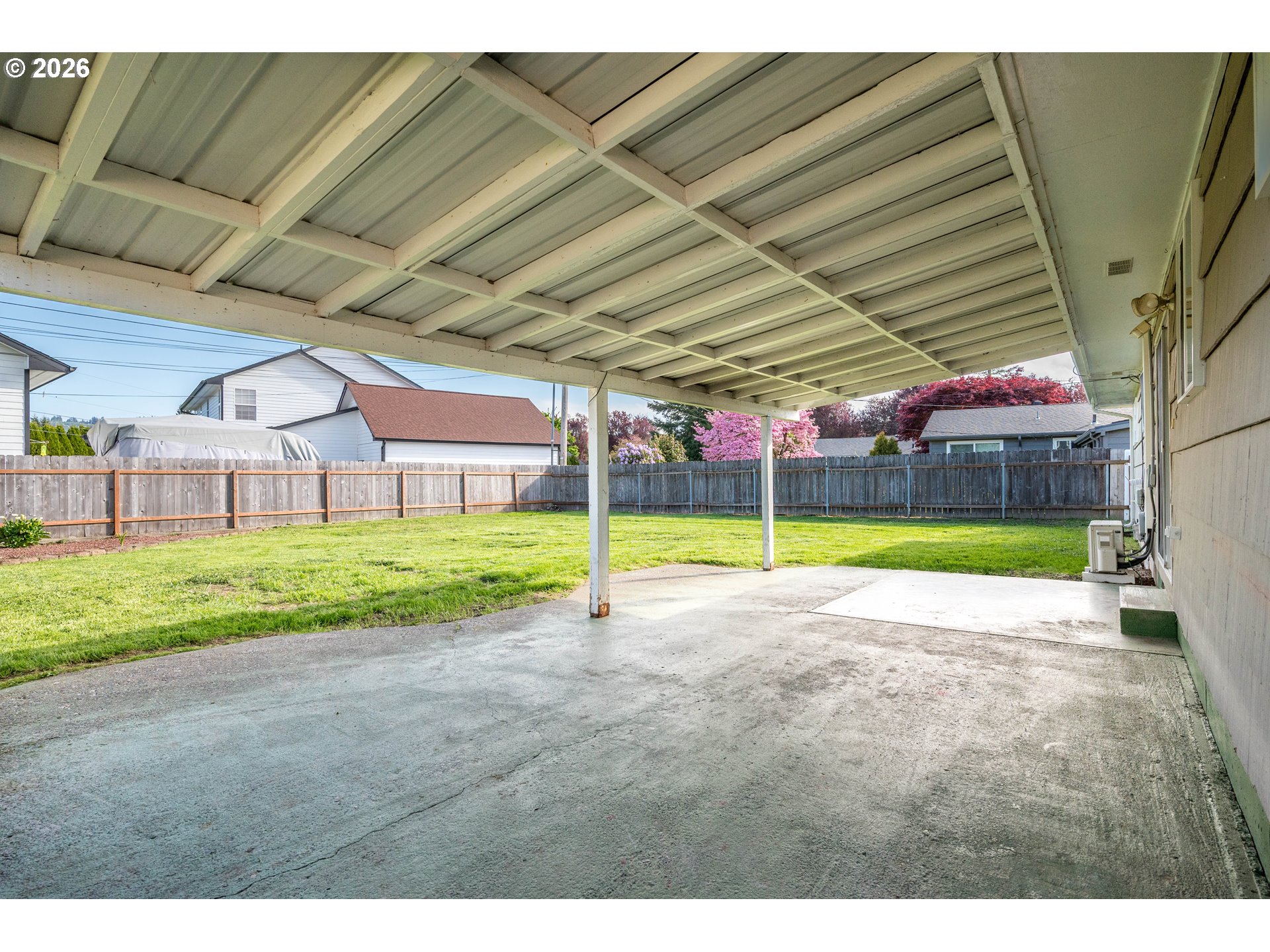 8 Terry Court Longview, WA 98632 - Photo 22 of 32 a view of a house with a backyard
