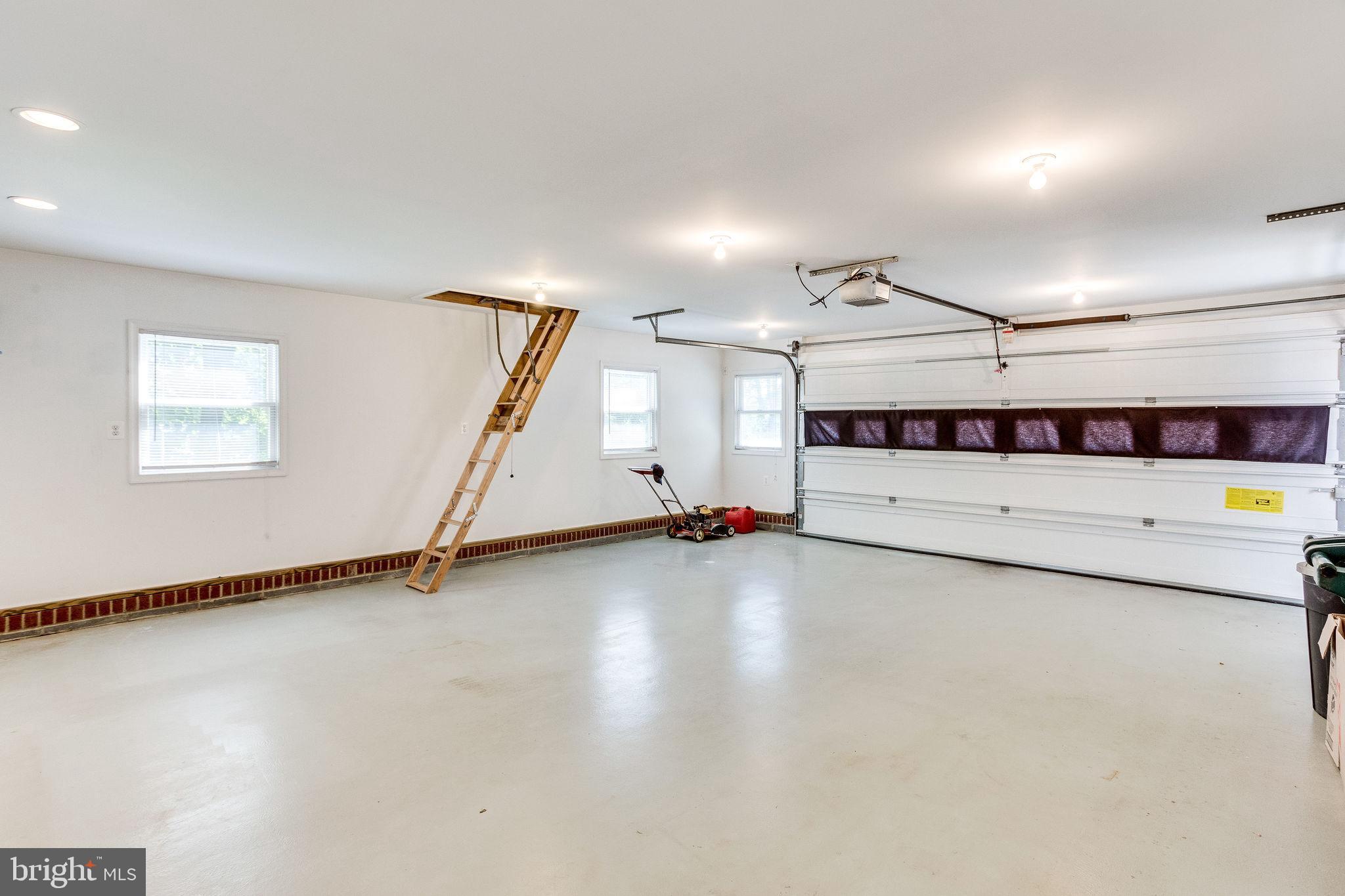 14049 Grayson Road Woodbridge, VA 22191 - Photo 25 of 31 Large 2 Car Detached Garage with Attic