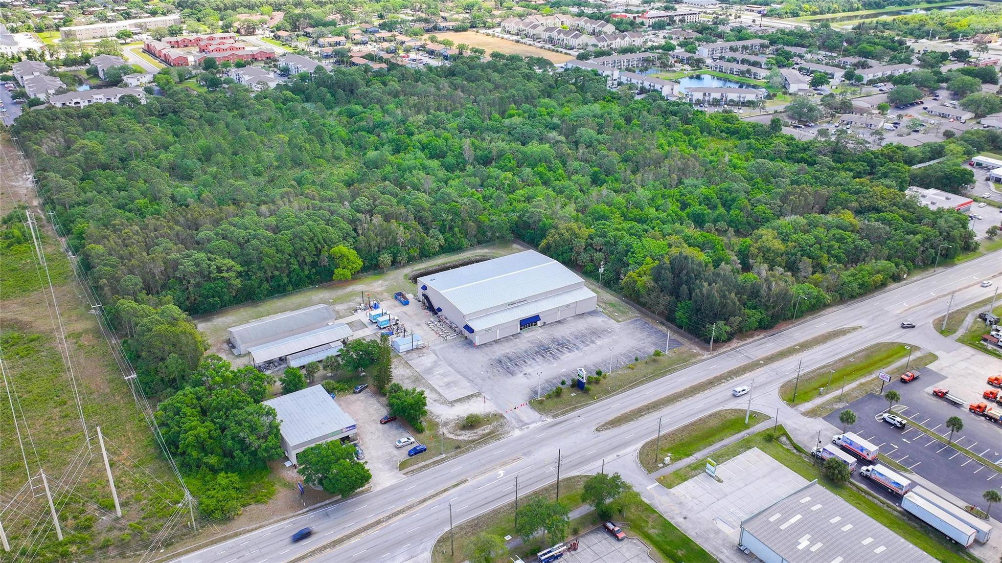 4527 South Babcock Street Palm Bay, FL 32905 - Photo 14 of 16 an aerial view of a city