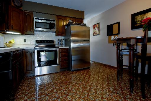 38W714 Old Homestead Road St. Charles, IL 60175 - Photo 4 of 16 a kitchen with stainless steel appliances granite countertop a refrigerator and a stove top oven