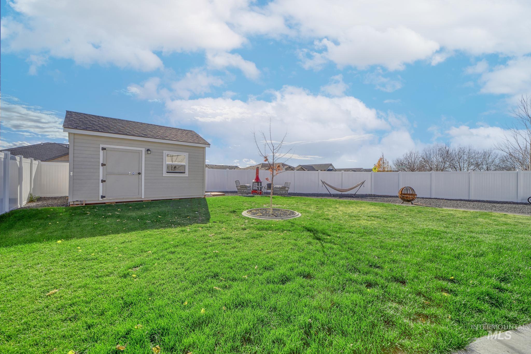 1087 Easy Avenue Twin Falls, ID 83301 - Photo 21 of 25 Fenced backyard featuring a storage unit