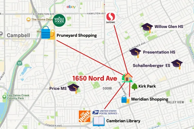 $1,988,000 | 1650 Nord Lane, San Jose, CA 95125