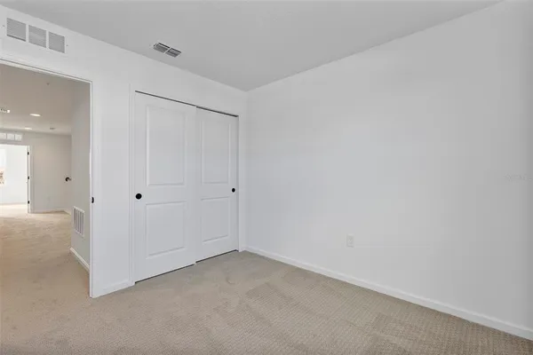 a view of a garage
