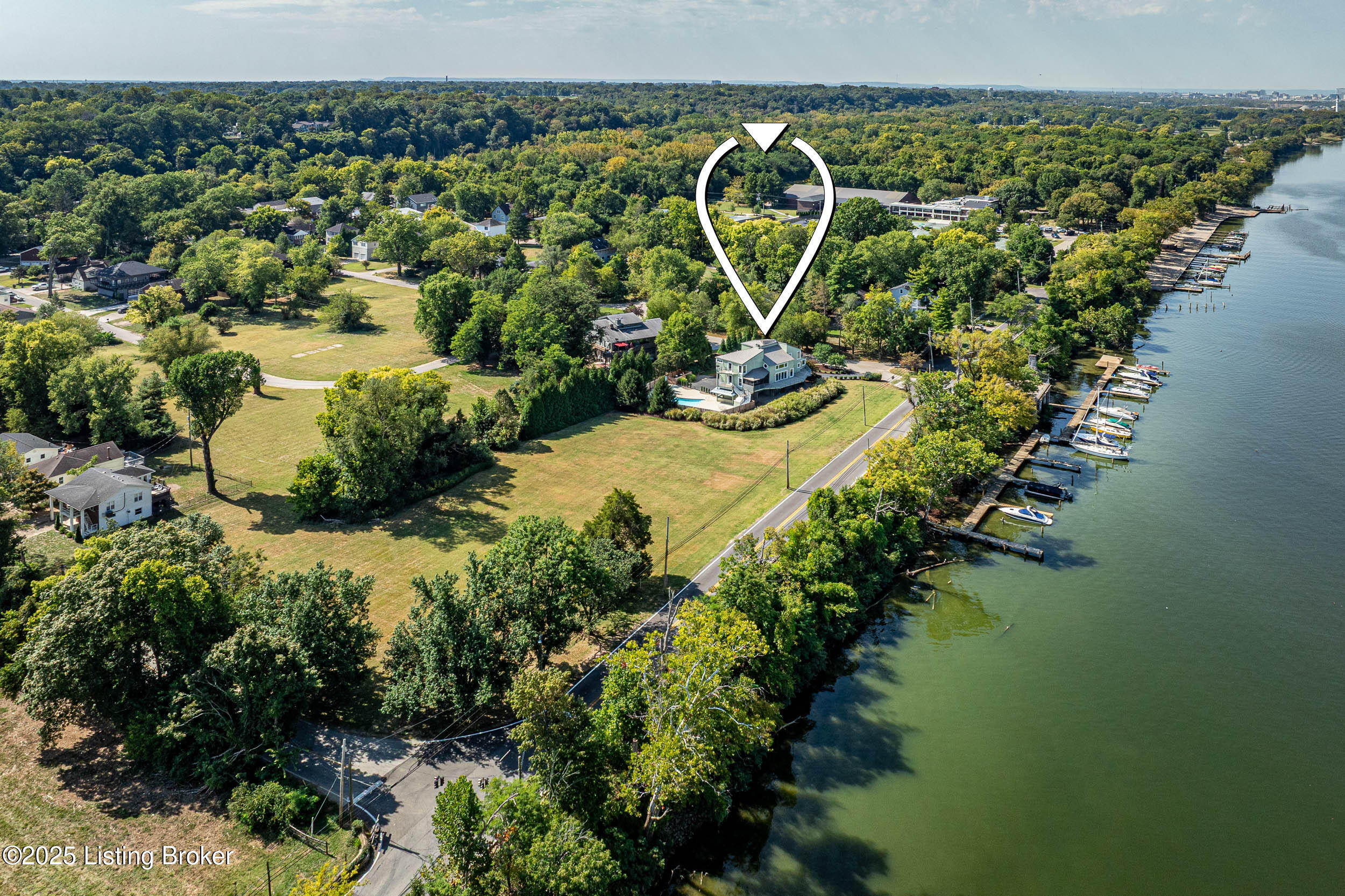 4228 River Road Louisville, KY 40207 - Photo 77 of 81 Aerial Views of the property
