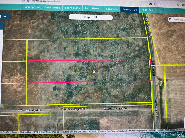 1065 Goshen Canyon Road, Unit 2 Mona, UT 84645 - Photo 11 of 21 Map / location with property boundaries highlighted