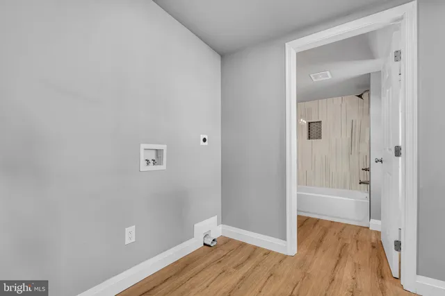 wooden floor in an empty room