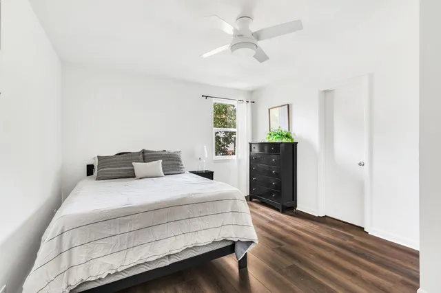 a view of a livingroom with furniture and window