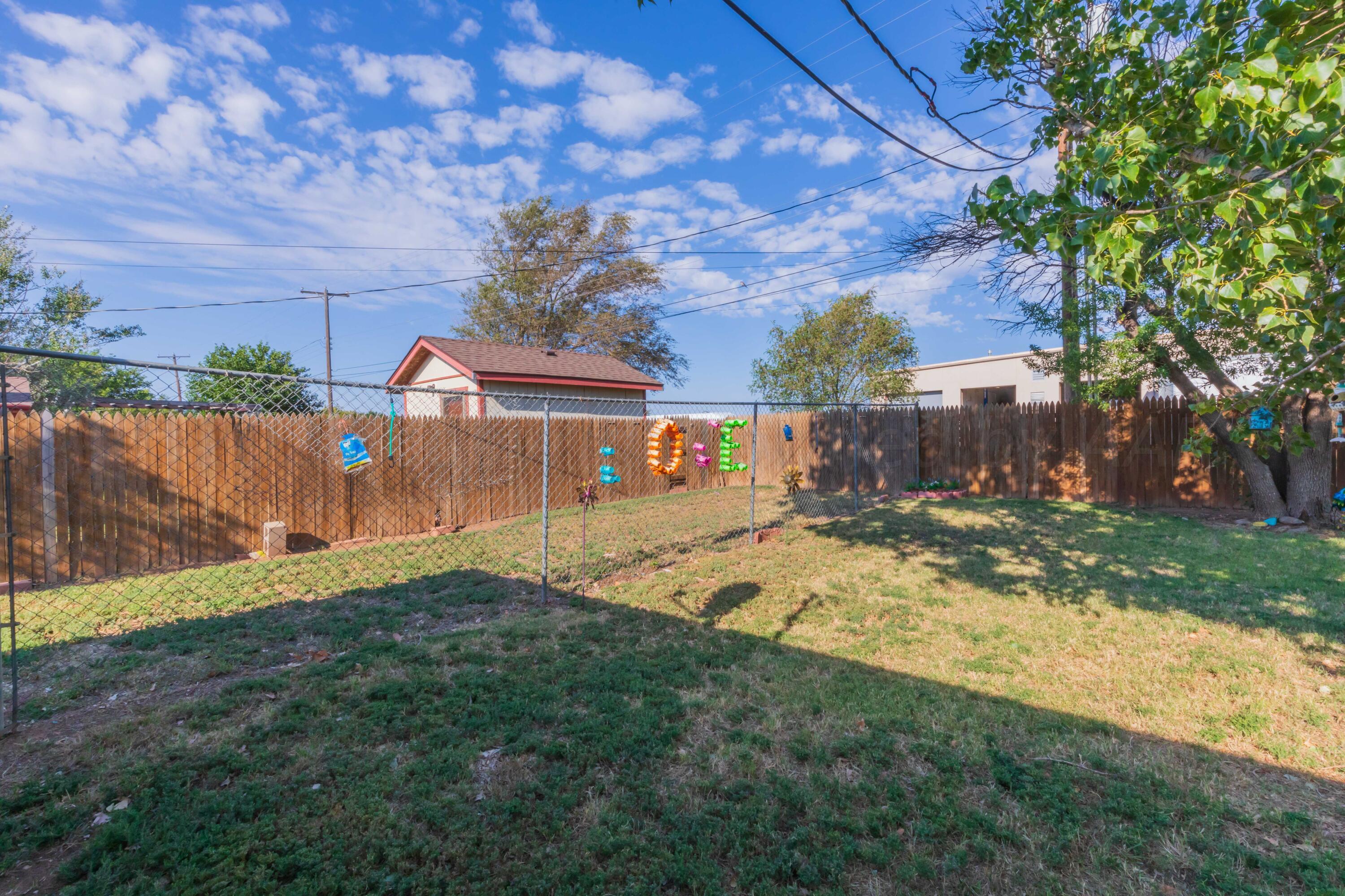 5134 McCarty Boulevard Amarillo, TX 79110 - Photo 33 of 36 BACKYARD VIEW 3